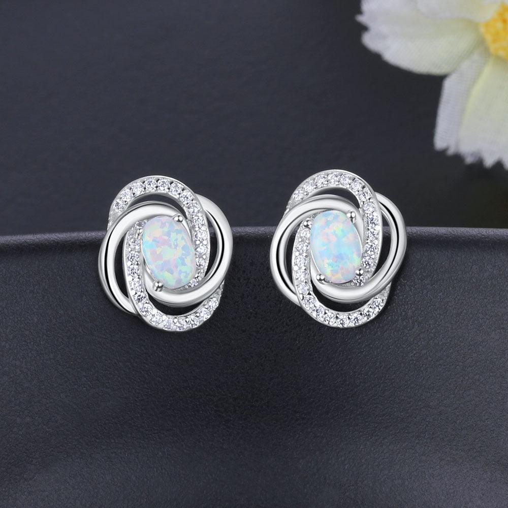 Spiral Pattern Ear Stud Women Ear Jewelry